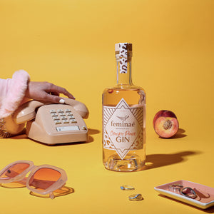 Feminae x Abbie Chatfield Cheeky Peach Gin